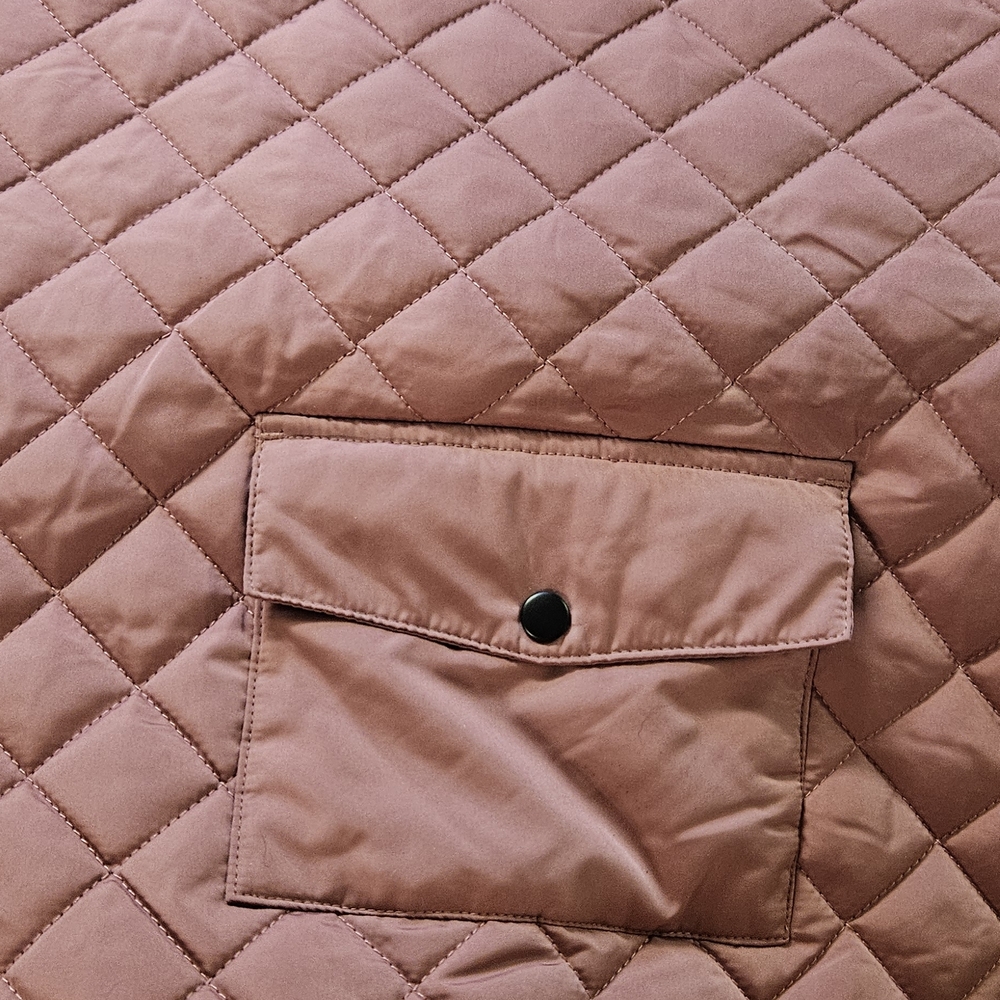 Quilted Pink Dog Jacket